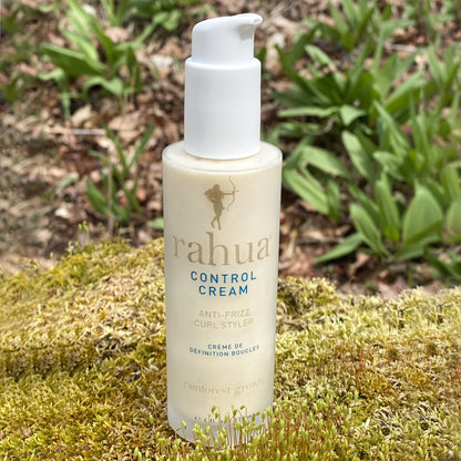 control cream curl styler placed on grass