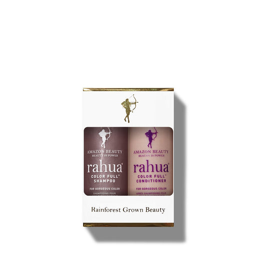 rahua color full shampoo and conditioner travel set
